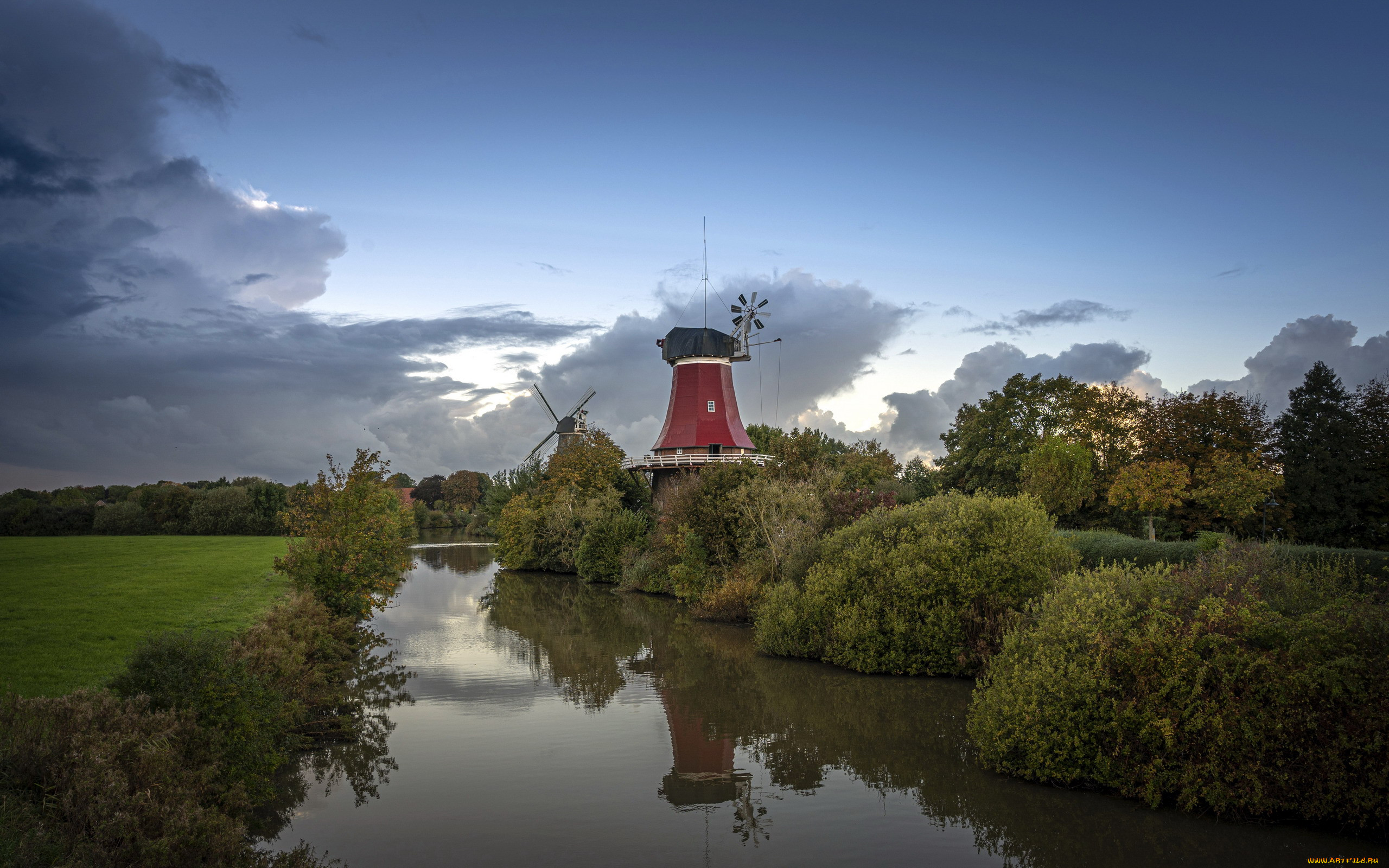windmills, germany, , 